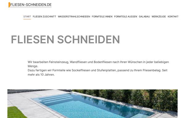 Vorschau von www.fliesen-schneiden.de, Fliesen-Schneiden - mwbaukonzept