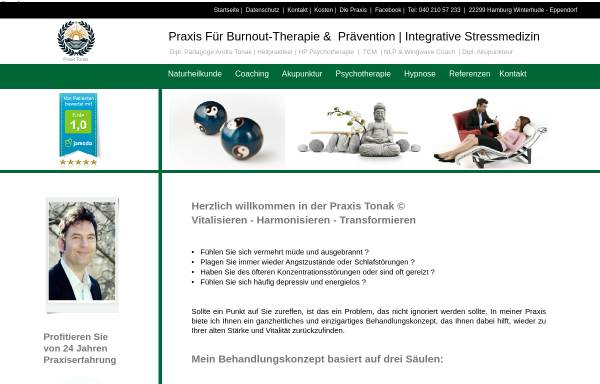Vorschau von burnout-stopp.de, Praxis für Psychosomatische Medizin