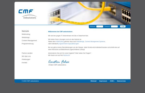 Vorschau von www.cmf-websolutions.de, CMF websolutions