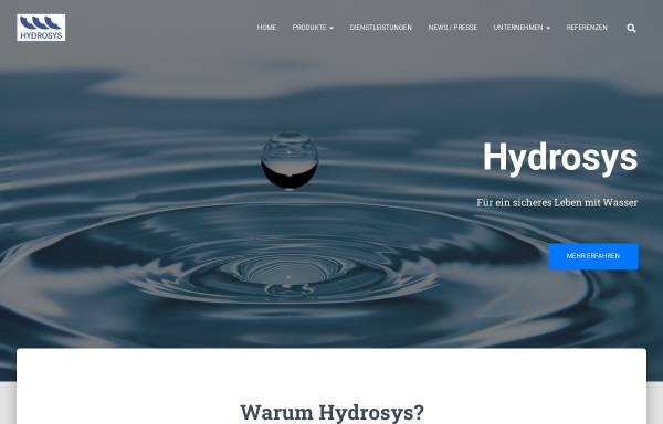 Vorschau von www.hydrosys.de, Hydrosystemtechnik GmbH
