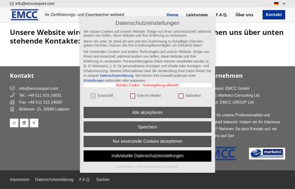 Vorschau von www.e-marketci.de, E-marketci Deutschland GmbH