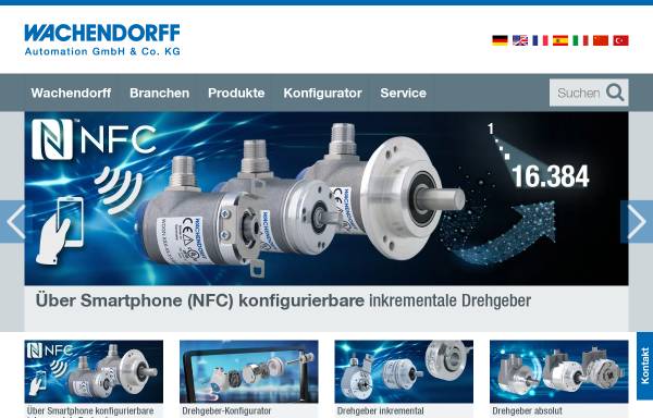Vorschau von www.wachendorff-automation.de, Wachendorff Automation GmbH & Co. KG