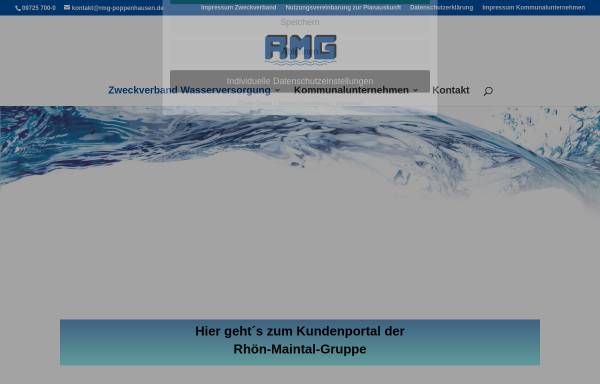 RMG Zweckverband zur Wasserversorgung der Rhön-Maintal-Gruppe KöR