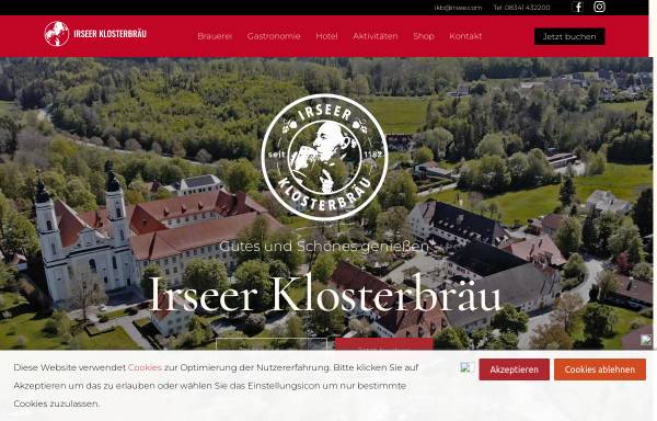 Vorschau von irsee.com, Irseer Klosterbräu