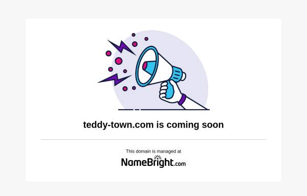 Vorschau von www.teddy-town.com, Teddy Town