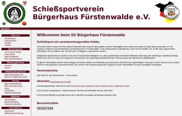 SV Bürgerhaus Fürstenwalde e.V.