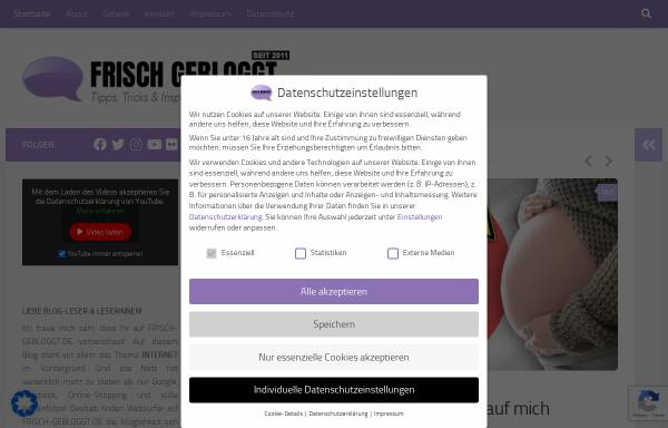Vorschau von www.frisch-gebloggt.de, Frisch gebloggt