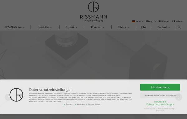 Vorschau von rissmann.com, Rissmann GmbH