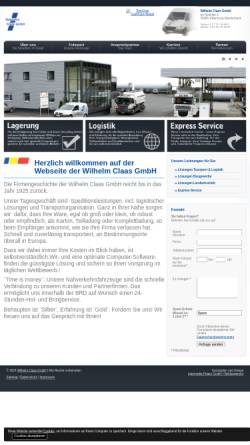 Vorschau der mobilen Webseite www.claassped.de, MTG, Wilhelm Claas GmbH