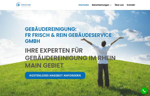 Vorschau von www.frisch-rein.de, Frisch & Rein Gebäudeservice GmbH