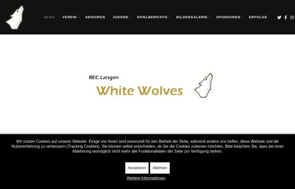 Vorschau von www.white-wolves.de, Roll- und Eissportclubs Langen e.V. - White Wolves