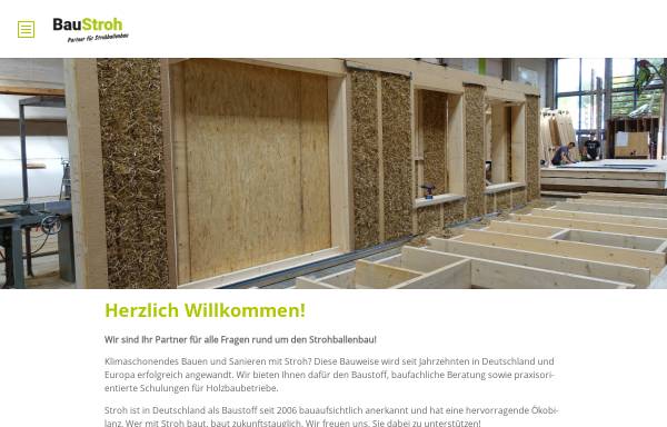Vorschau von baustroh.de, BauStroh Limited Dirk Scharmer