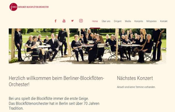 Vorschau von www.berliner-blockfloeten-orchester.de, Blockflöten Orchester Berlin