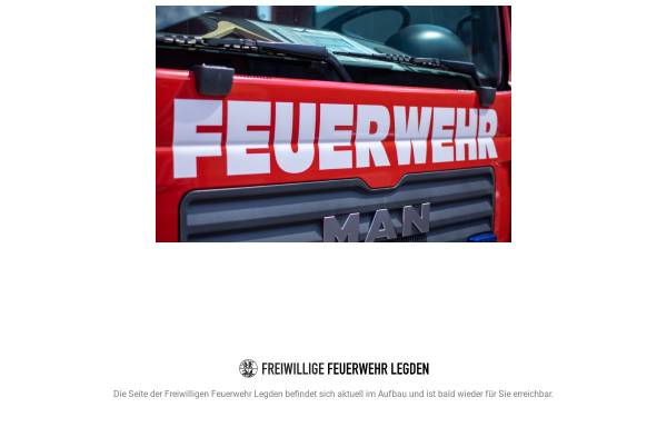 Vorschau von feuerwehr-legden.de, Musikzug der Freiwilligen Feuerwehr Legden