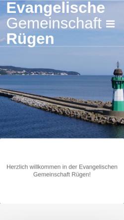 Vorschau der mobilen Webseite ev-gemeinschaft-ruegen.de, Landeskirchliche Gemeinschaft Rügen