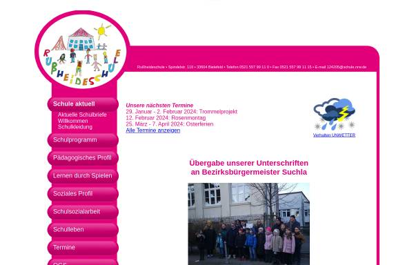 Vorschau von www.russheideschule.de, Rußheideschule