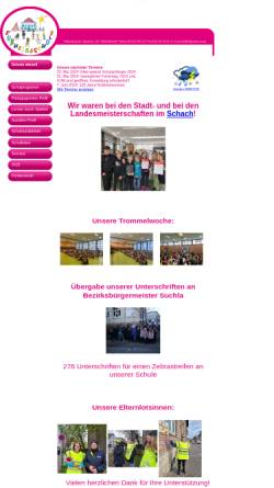 Vorschau der mobilen Webseite www.russheideschule.de, Rußheideschule