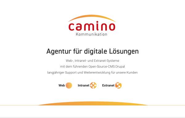 Vorschau von www.camino-kommunikation.de, Camino-Kommunikation GmbH