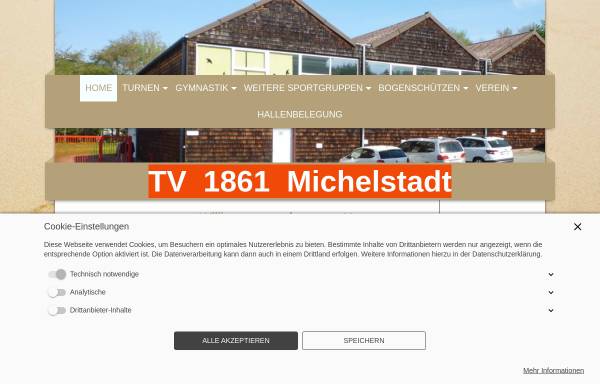 Vorschau von www.tv1861.de, TV 1861 Michelstadt e.V.