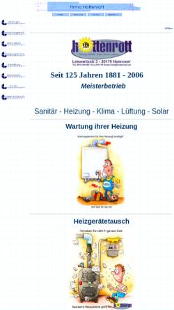 Vorschau der mobilen Webseite www.hottenrott.de, R. Hottenrott