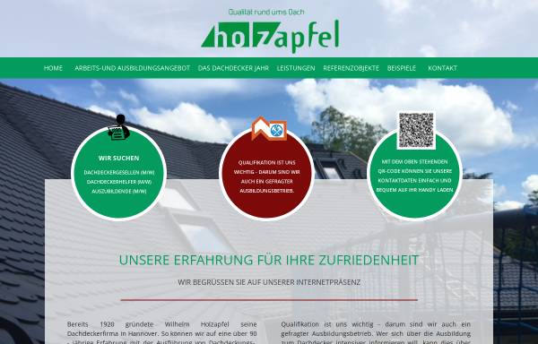 Vorschau von holzapfel-hannover.de, Holzapfel GmbH
