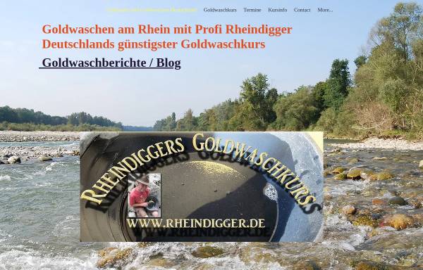 Vorschau von www.goldwaschen-am-rhein.de, Goldwaschen am Rhein, Rainer Stärk