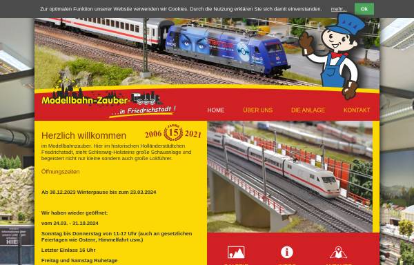 Vorschau von www.modellbahn-zauber.de, Modellbahn-Zauber