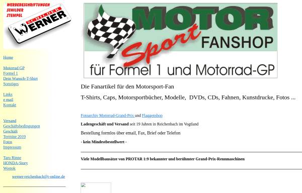 Vorschau von www.werner-motorsport-shop.de, Werner Motorsport Shop