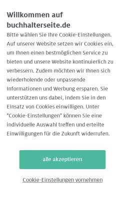 Vorschau der mobilen Webseite suche-buchhalter.de, Agenda Informationssysteme GmbH