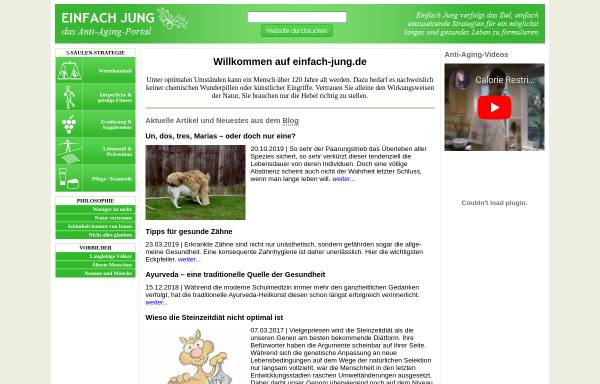 Vorschau von www.einfach-jung.de, Einfach Jung