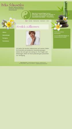 Vorschau der mobilen Webseite www.kosmetik-schwarzlos.de, Delia Schwarzlos