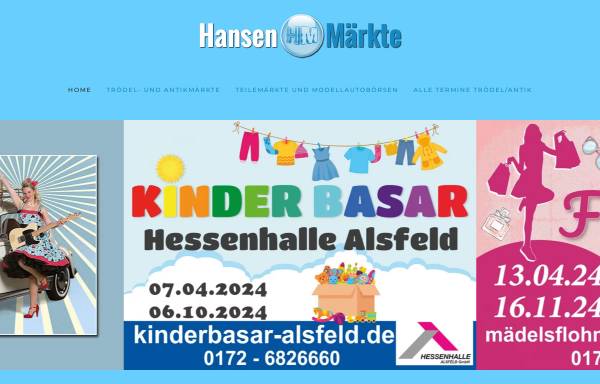 Vorschau von www.hansenmaerkte.de, Hansen-Märkte - Inh. André Hansen