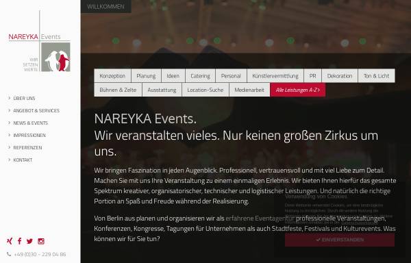 Vorschau von nareyka.events, Nareyka Veranstaltungsmanagement e.K.