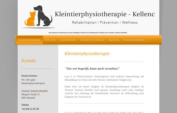 Kleintierphysiotherapie Kellenc
