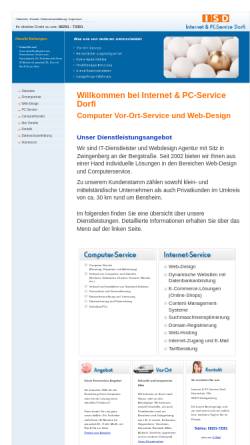 Vorschau der mobilen Webseite www.isd-computer.de, Internet & PC-Service Dorfi, Marcus Dorfi