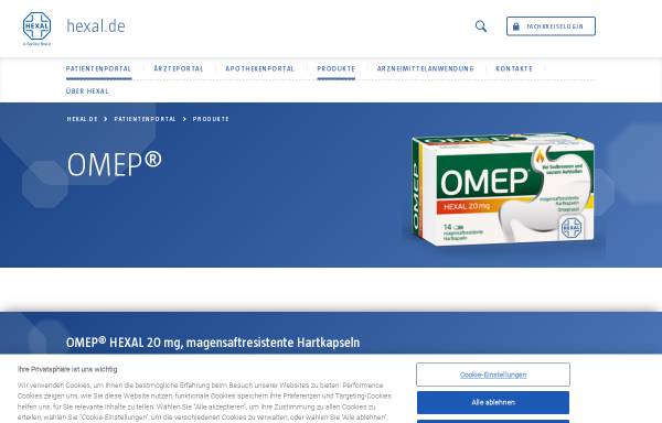 Vorschau von www.omep.de, Sodbrennen