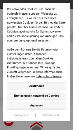 Vorschau der mobilen Webseite www.kuechentreff-dueren.de, Brocker-Müller Küchen GbR - Ihr Küchenfachmann aus Düren