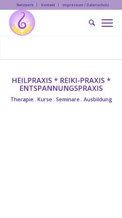 Vorschau der mobilen Webseite www.heilpraxis-grobbecker.de, Birgit Grobbecker