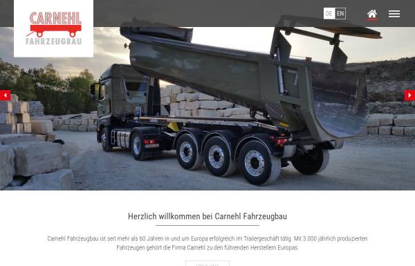Vorschau von www.carnehl.eu, Carnehl Fahrzeugbau