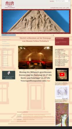 Vorschau der mobilen Webseite museumserver.de, Museum Schloss Fechenbach