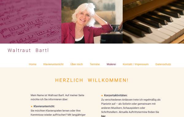 Vorschau von www.waltraut-bartl.de, Bartl, Waltraut