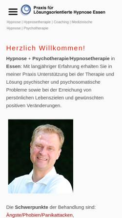 Vorschau der mobilen Webseite www.hyp-coaching.de, Dominik Webel