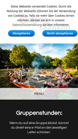 Vorschau der mobilen Webseite www.dpsg-seeheim.de, DPSG Stamm St. Bonifatius, Seeheim