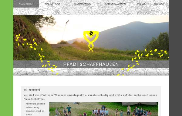 Vorschau von www.pfadi.sh, Kantonalverband Schaffhausen