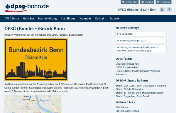 Vorschau von dpsg-bonn.de, DPSG Bezirk Bonn