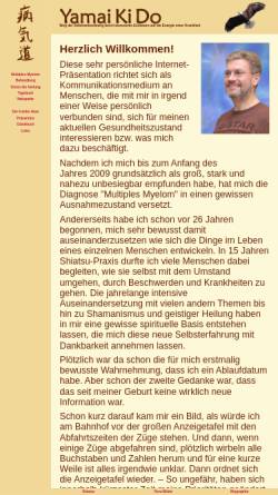 Vorschau der mobilen Webseite yamaikido.klafboeck.at, Yamai Ki Do