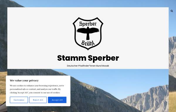 Vorschau von www.stammsperber.de, DPBM Stamm Sperber, Brühl