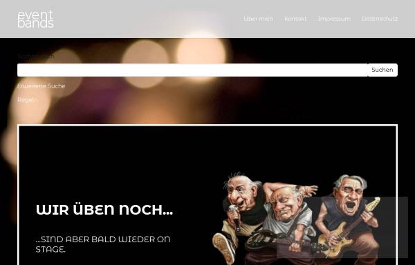 Vorschau von www.bandbands.de, Musikagentur Bergmann and Bands