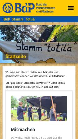 BdP Stamm Totila, Münster