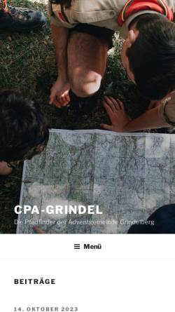 Vorschau der mobilen Webseite www.cpa-grindel.de, CPA Hamburg-Grindelberg